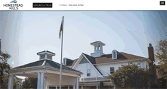 Desktop Screenshot of homestead-hills.com